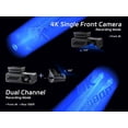 thumbnail image 3 of Pelsee 4K Dash Cam Front and Rear,4K+1080P Dual Dash Camera with Wi-Fi App Control, 64GB SD Card, Voice Commands, 1.5" IPS Display, Night Vision, G-Sensor, and 24-Hour Parking Mode, 3 of 8