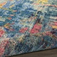 thumbnail image 6 of Nourison Celestial Abstract Blue/Yellow 2'2" x 7'6" Area Rug, (2x8), 6 of 7