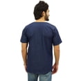 thumbnail image 5 of Atasi Men's Casual Short Kurta Indian Tunic V-Neck Denim Shirt-Small, 5 of 7