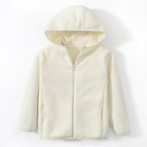 Baby Jacket with Hooded Soft Lightweight Cute Cartoon Animal Printed Warm Baby Clothes for Little Girl 7-8 Years