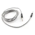 thumbnail image 2 of 4Ft 3.5Mm (1/8") 4-Pole 3-Ring Trrs Clear Jacket Male/Male Audio Cable, Av-1404C, 2 of 3