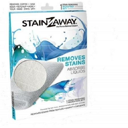 StainZaway Stain Removing Microfibre Glove -Carpet Car seat Stain Romover (Best Way To Remove Sweat Stains From Shirts)