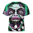 thumbnail image 5 of Beetlejuice Kid Shirts Unisex Casual Tops 3D Print Graphic Tees Short Sleeve T Shirts for Boys Girls 100CM, 5 of 8