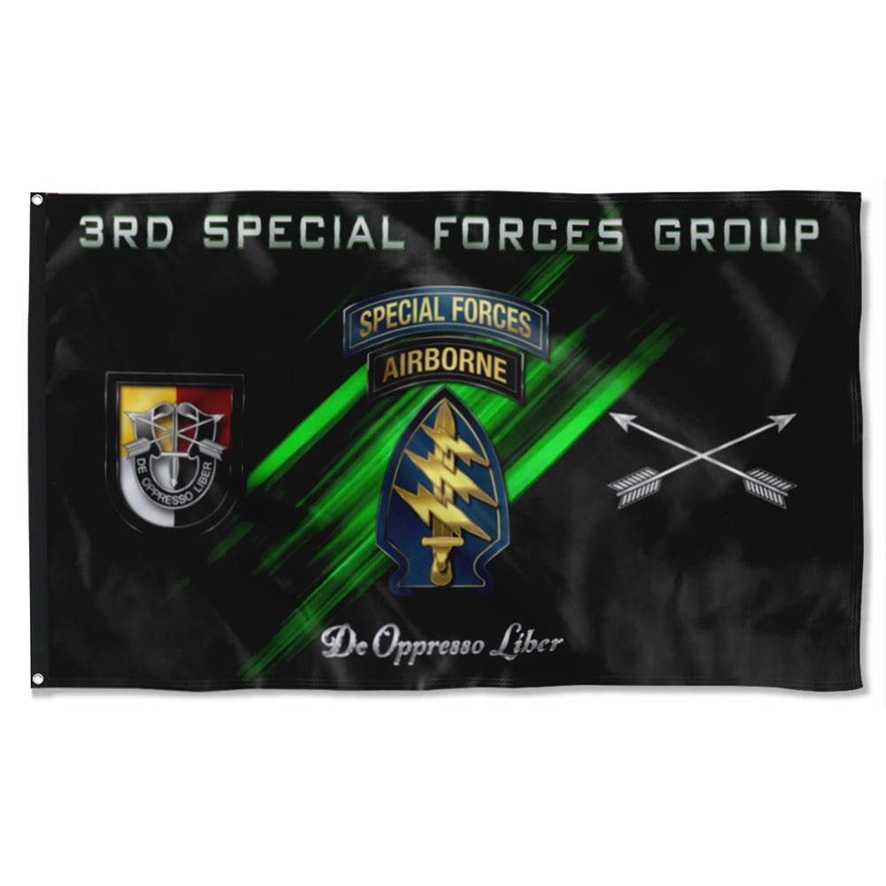 Cayyon 3rd Special Forces Group Flag 3x5Feet Military Banner with 2 ...