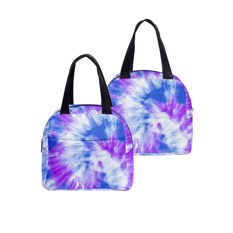 Tie Dye Lunch Box Kids Girls Boys Insulated Cooler Thermal Cute