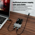 thumbnail image 3 of M.2 NVME SSD Enclosure Dual Drive Bay for M2 Nvme 2230 2242 2260 2280 Type-C USB 3.2 Gen2 20Gbps External Hard Case, 3 of 8