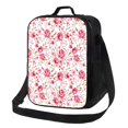 thumbnail image 1 of Balery Rose Flowers Caja de Almuerzo y Bolsa de Almuerzo para Hombres y Mujeres, Bolsa de Almuerzo Reutilizable con Gran Capacidad, Bolsa de Almuerzo Aislada, 1 of 7