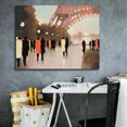 thumbnail image 5 of Epic Graffiti  'Paris Remembered'  by Lorraine Christie, Giclee Canvas Wall Art, 34"x26", 5 of 6