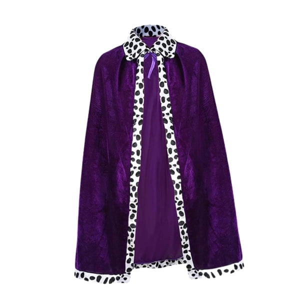 Capa de Halloween, capa de diablo, disfraz para niños, adultos, capa de mago, príncipe, cosplay Capa de adultos