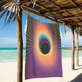 thumbnail image 2 of Ryvnso Falling Sensation Oversized Beach Towel Microfiber Bath Blankets Swimming Fitness 37" x 74", 2 of 5