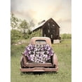 thumbnail image 2 of Deiter, Lori 15x18 Black Ornate Wood Framed with Double Matting Museum Art Print Titled - Petunia Truck, 2 of 4