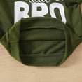 thumbnail image 5 of Enyan Toddler Baby Boy Fall Clothes Long Sleeve Letter Print Tops Camouflage Pants 2Pcs Kids Boys Winter Outfits（Green,3-4 Years）, 5 of 6