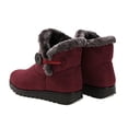 thumbnail image 4 of Winter Boots for Women Snow Boots Warm Ankle Booties Cozy Fur Lined Waterproof Non Slip Winter Shoes for Cold Weather, Fashion Warm Walking Boot for Outdoor Casual Wear, 4 of 5
