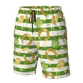 thumbnail image 5 of Kdxio Watercolor St Patrick Day Pattern Mens Casual Shorts - Drawstring Summer Beach Sports Shorts for Men, 5 of 9