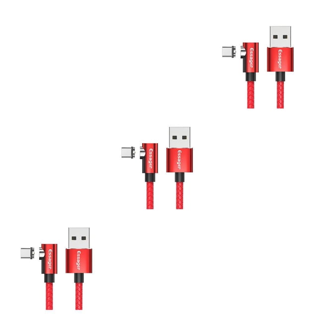 Inteprter Essager, Cable Micro USB para iPhone, Samsung, Android, teléfono móvil, Cable de carga rápida, Cable magnético, Cable USB Type1 NO1