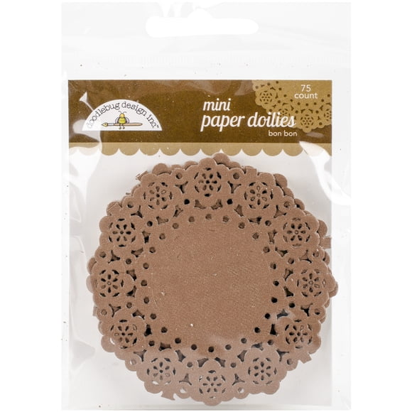 Doodlebug Mini Doilies 3" 75/Pkg-Bon Bon