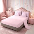 thumbnail image 4 of Manfei Kawaii Unicorn 7-Piece Twin Bedding,Dreamy Rainbow Animal Bedding Comforter Set,Reversible, 4 of 6