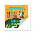 thumbnail image 2 of Back to School Australian Shepherd Goodbye Kindergarten Hello 1st Grade Vinyl Sticker Aussie Dog Lover Gifts Waterproof Decal Art Decor - 02011, 2 of 5