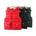 thumbnail image 3 of Esaierr Kids Toddler Boys Girls Puffer Vest Outwear Down Vest Coats 3-10Y Winter Waistcoat Coat Lightweight Down Sleeveless Jacket, 3 of 5