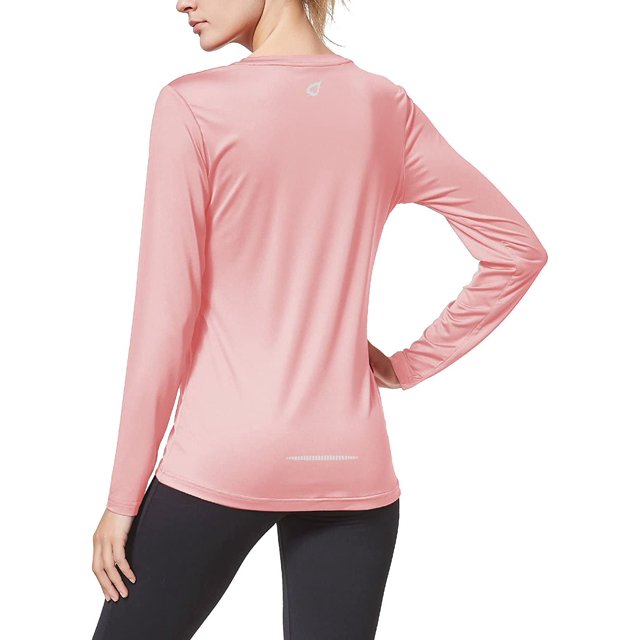 Chemises UV à Manches Longues pour Femmes Quick Dry Running Workout Shirts