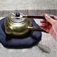 thumbnail image 2 of Cast Iron Tea Pot Clip Tea Pot Tea Pot Heat Insulation, Tea Pot Clip, Heat Insulation Tea Clip Brass + Wood Material For Office Home, 2 of 8