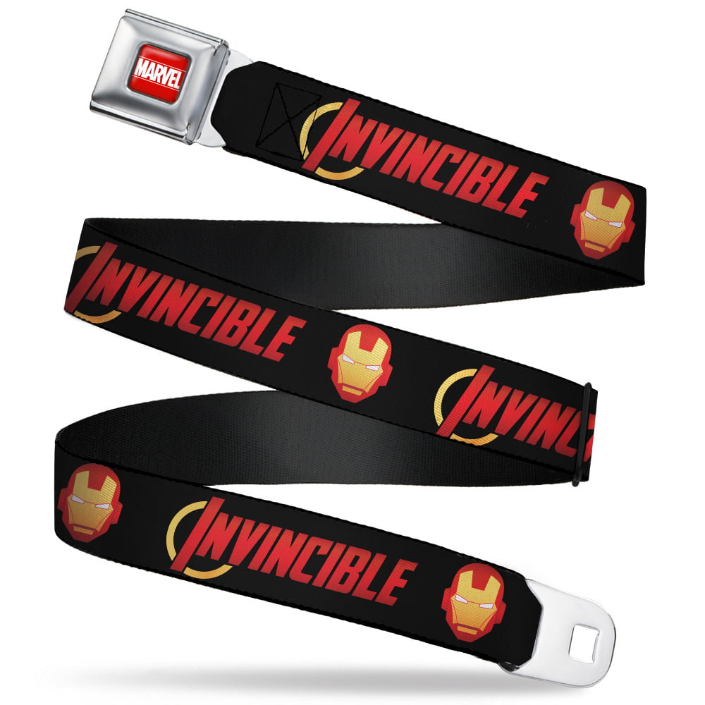 Buckle-Down Seatbelt Belt 1.5 Wide 15-Kawaii Avengers Stacked 32-52 Inches in Length 