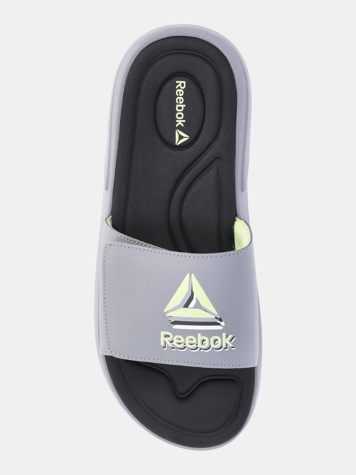 Reebok Men’s Memory Foam Slide Sandals with Adjustable Strap