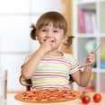thumbnail image 3 of HLONK Childrens Kids Pizza Slices Toppings Pretend Dinner Kitchen Play Food Toy Gift, 3 of 5