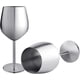 thumbnail image 1 of Copa de vino, 2 copas de cóctel de acero inoxidable, 1 of 5