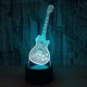 thumbnail image 1 of 1pcs 3d Guitar Led Lamp Art Deco Lamp Lights Led Decoration Light Remote Touch Control 7/16 Colors Usb Powered Kids Gift Birthday Christmas Decoration, 1 of 5