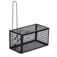 thumbnail image 1 of RV Trampa para ratas de jaula de captura múltiple, sensibilidad ajustable, sin matar, reutilizable, uso en interiores/exteriores, para atrapar ratones, ratas y otros roedores de tamaño similar Rojo Verde, 1 of 3