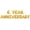 Gold, variant on Letter Balloons - 6 YEAR ANNIVERSARY 16" Inch Alphabet Letters Foil Mylar Balloon 6th Anniversary Party Banner (Gold)