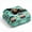 Teal Flannel/Flannel, variant on Sacred Thread Fleece Blanket South Western, Reversible Mexican, Vibrant Aztec Blankets and Throws for Aztec Decor for Home (Teal Flannel / Flannel) (Throw (40''x60'')