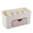 thumbnail image 2 of Caja De Almacenaje Para Maquillaje De Escritorio, Organizador De Papelería De Mesa Elegante Y Versátil, Gran Capacidad, Fácil De Limpiar Para Tocador., 2 of 7