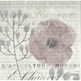 thumbnail image 2 of Kimberly, Allen 15x15 White Modern Wood Framed Museum Art Print Titled - Vintage Floral Panel a, 2 of 4