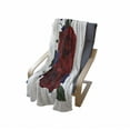 thumbnail image 4 of Rose Soft Flannel Fleece Throw Blanket, Blooming Red Roses Gentle Wild Flowers Leaves Bouquet Corsage, Cozy Plush for Indoor and Outdoor Use, 50" x 70", Hunter Green Violet Blue, by Ambesonne, 4 of 6