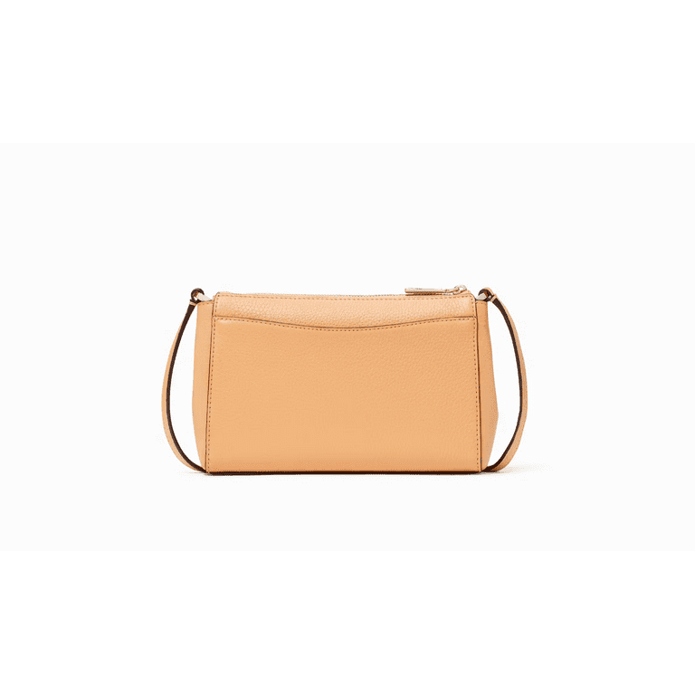 Kate Spade Leila Mini Top Zip Crossbody Bag Orange Cream