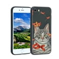 thumbnail image 1 of Compatible with iPhone SE 2020 Phone Case, cat-kitty Case Silicone Protective for Teen Girl Boy Case for iPhone SE 2020, 1 of 1