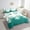 Black White Teal, variant on Erosebridal King Comforter Set 7 Pieces,Rose Reversible Bed in a Bag King,Butterfly King Bedding Set,Romantic Comforter, Flat Sheet, Fitted Sheet, Pillowcases