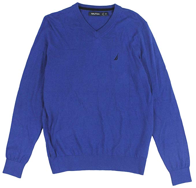 blue nautica sweater