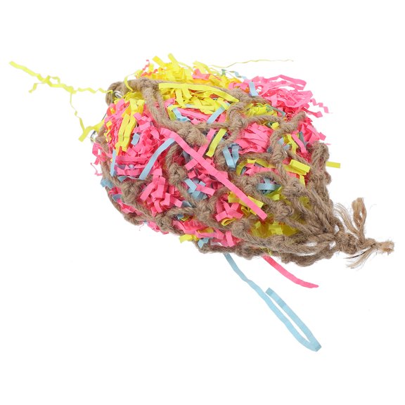 NICEXMAS Multi-Color Parrot Chew Toys, Bird Playthings for Parrots and Small Birds