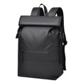 thumbnail image 2 of Mochila para portátil duradera, de gran capacidad, portátil, ideal para viajes de negocios y acampada. Negro, 2 of 9