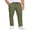 Dark Green, variant on COOFANDY Men's Casual Drawstring Pants Regular Fit Lightweight Stretch Joggers Pants Elastic Waist Twill Pants