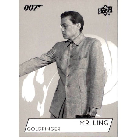 Upper Deck 2019 James Bond 007 Collection Bert Kwouk as Mr. Ling #2