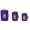 Purple Rain, variant on MDF® Latex-Free Replacement Blood Pressure Cuff > Large Adult D-Ring > Single Tube