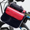 thumbnail image 2 of Waterproof Bike Frame Bag with Reflective Strips - Front Tube Storage Pouch, Two-Side Cycling Accessories, 2 of 5