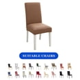 thumbnail image 4 of 4Pcs Dining Chair Covers Stretch Chair Covers Chair Slipcover Chair Covers for Dining Room Home Restaurant, 4 of 5