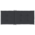 thumbnail image 3 of Cojines para Sillas de Jardín Casafoyer Negro 47.2x19.7x1.6 cm 4 unidades, 3 of 5