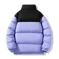 thumbnail image 6 of Women's Parka Fur Lined Parka Women Woolrich Arctic Parka Women Women's Fall and Winter Zipper Open and Double Side Pockets Thick Warm Hooded Casual Padded Jacket, 6 of 6