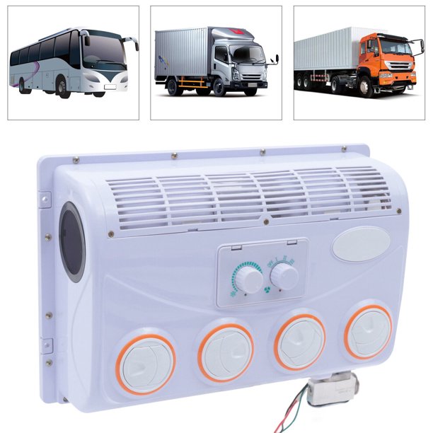 Wustar DC 12V AC Air Conditioner Evaporator Kit for Car Caravan Truck